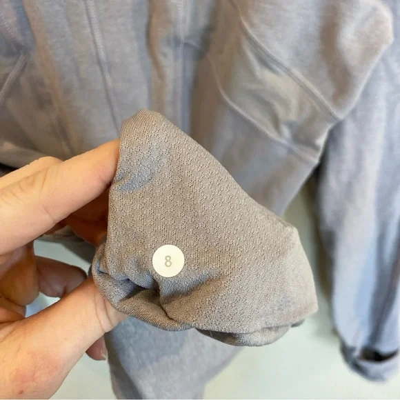 Lululemon Lavender Full Tilt Pullover Half Zip Size 8 - Picture 9 of 9